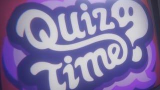 Zoomed in view of the Quiz Time event tile in The Abyss TV mode in Zenless Zone Zero.